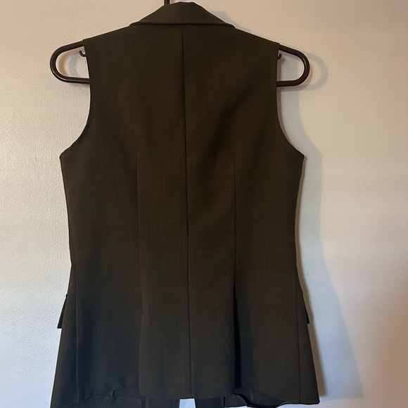 Vintage ‘90s Forever 21 Army Green Vest - Picture 2 of 6